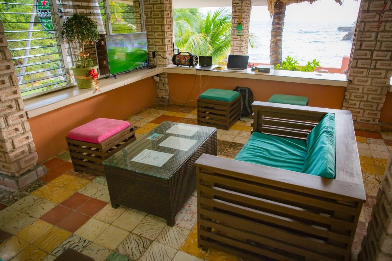 Hotel Restaurant Cyvadier Plage Жакмель Экстерьер фото